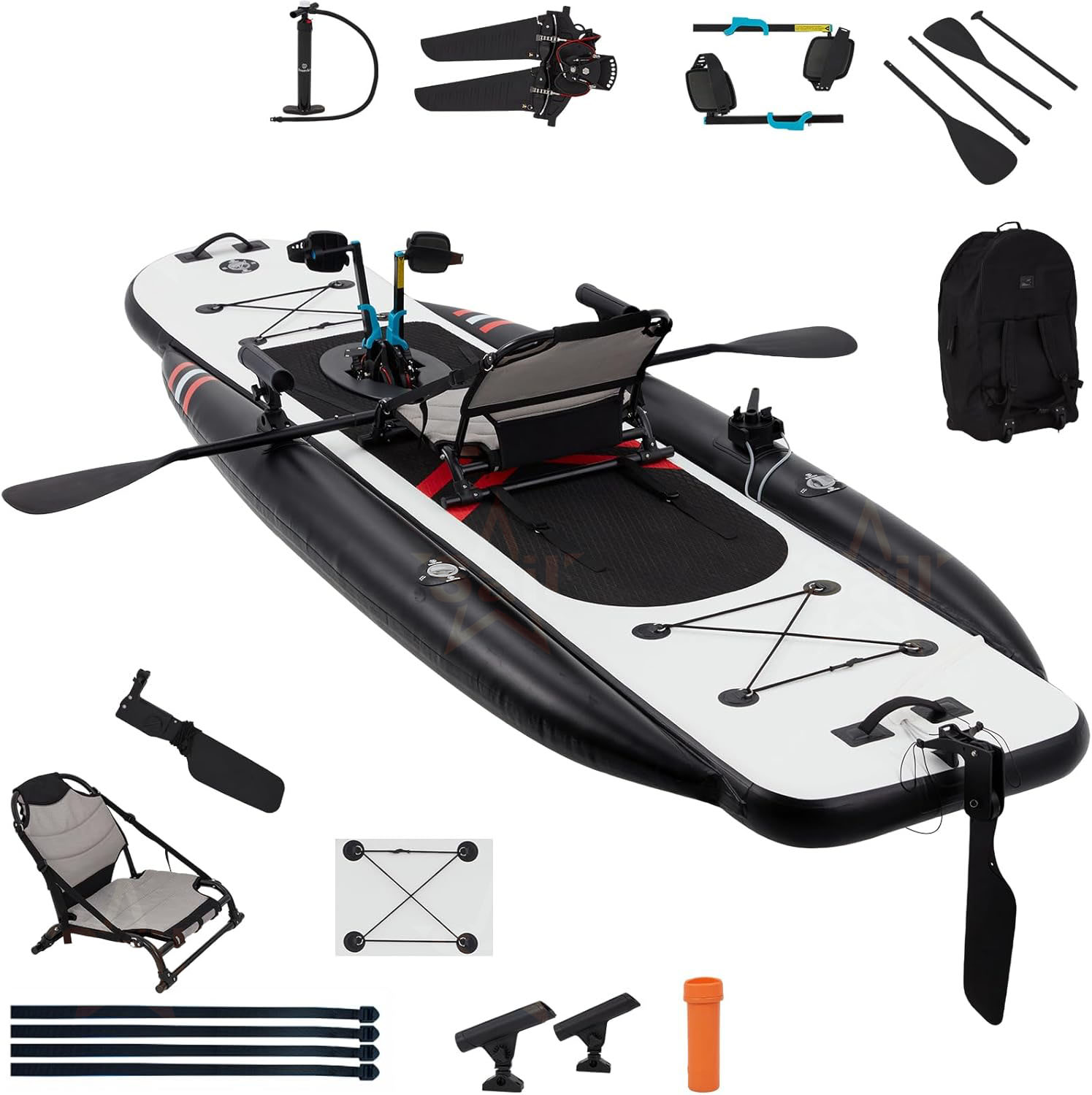 เรือคายัคพองลมคุณภาพสูงแบบใช้เ - Fishing Kayak Inflatable บทวิจารณ์และราคา