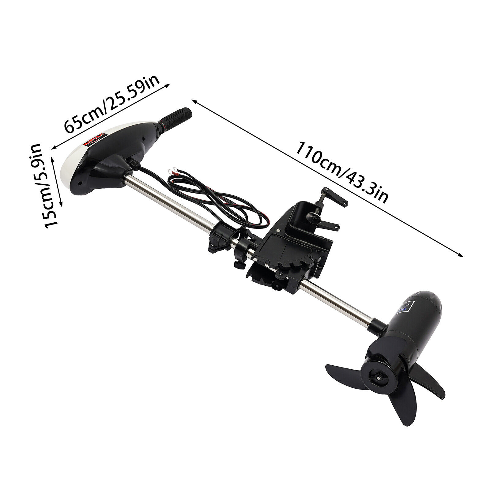 มอเตอร์ไฟฟ้าติดท้ายเรือ 12V 65 - Fishing Kayak Trolling Motor บทวิจารณ์และราคา