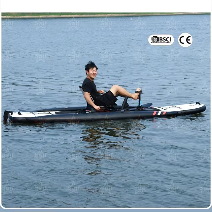 เรือคายัคแบบเป่าลมสำหรับตกปลาส - Fishing Kayak Inflatable บทวิจารณ์และราคา