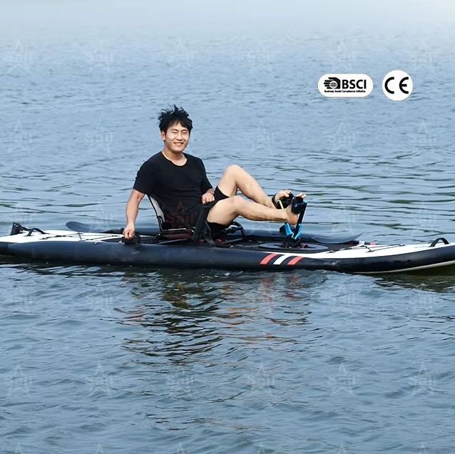 เรือคายัคแบบเป่าลมสำหรับตกปลาส - Fishing Kayak Inflatable บทวิจารณ์และราคา