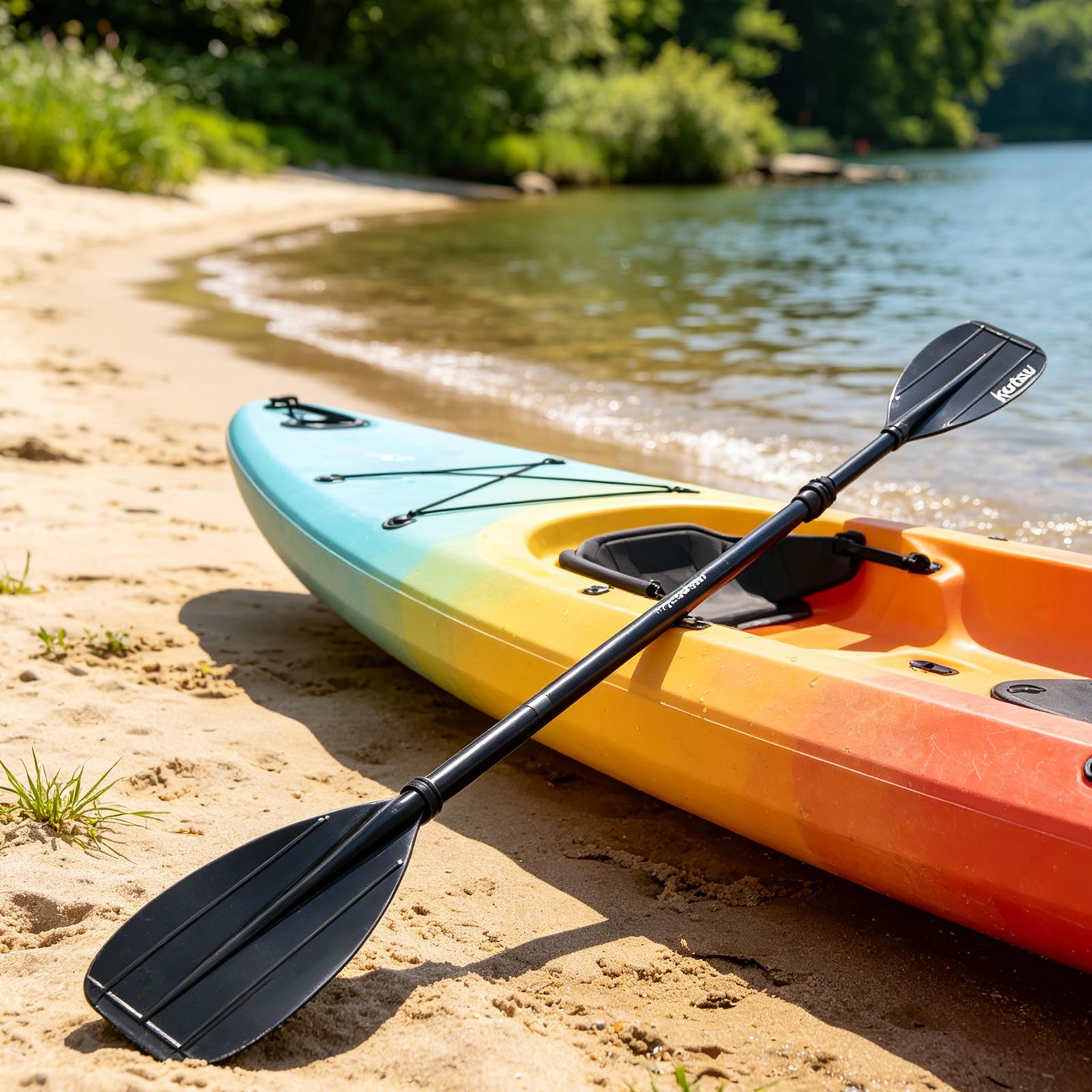 ไม้พายเรือคายัคคาร์บอนไฟเบอร์แ - Fishing Kayak Paddle บทวิจารณ์และราคา