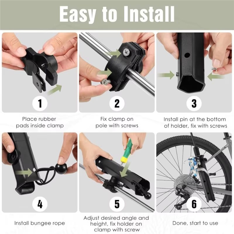 ที่ยึดคันเบ็ดตกปลา ABXY ปรับได - Fishing Kayak Rod Holder บทวิจารณ์และราคา